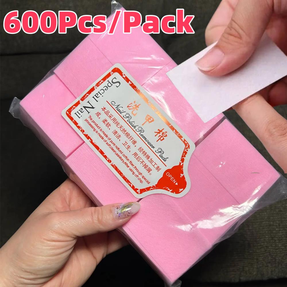 Beauty Makeup Remover - Paquete de 600 Toallitas de Algodón