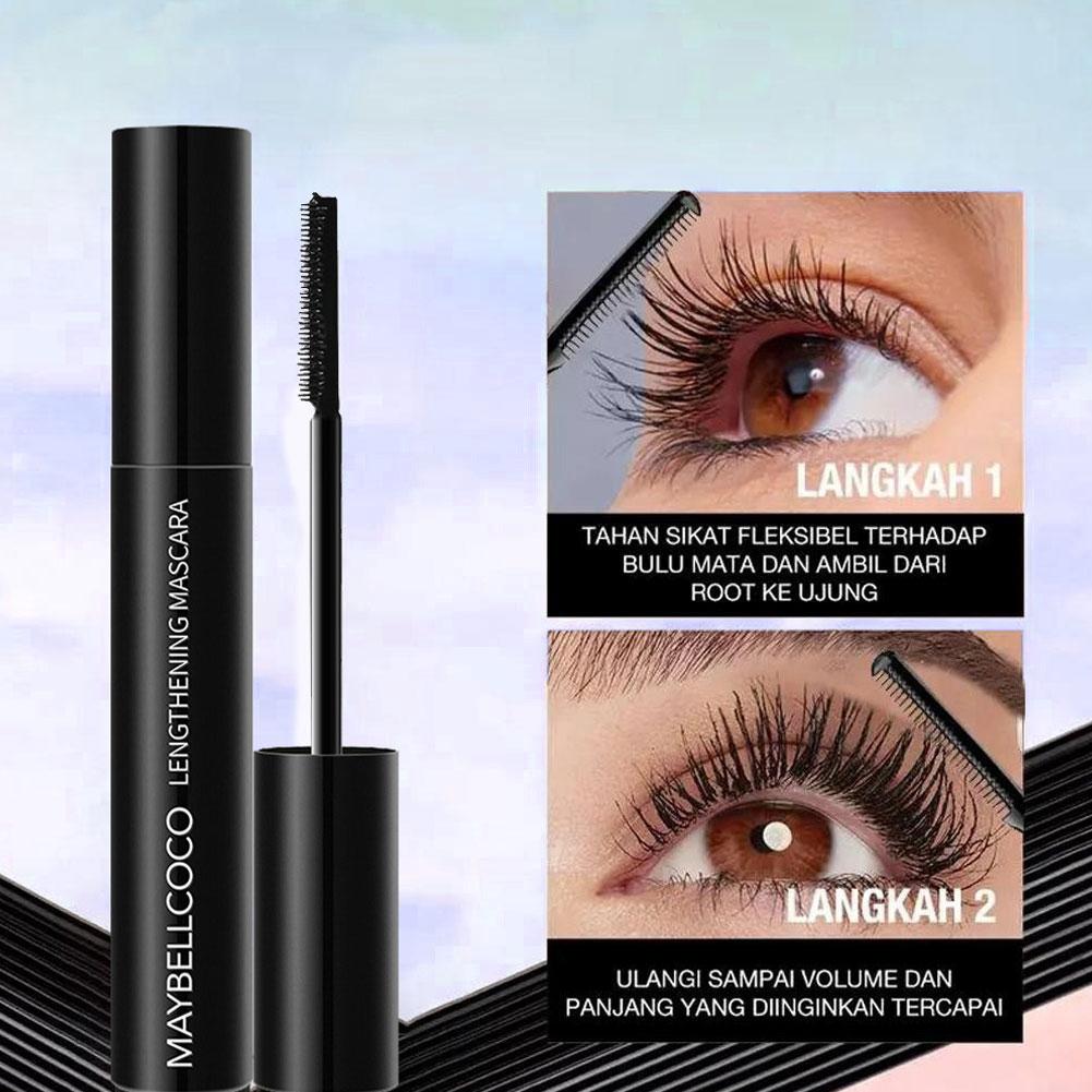 Waterproof Mascara Wand - Máscara de Pestañas con Volumen y