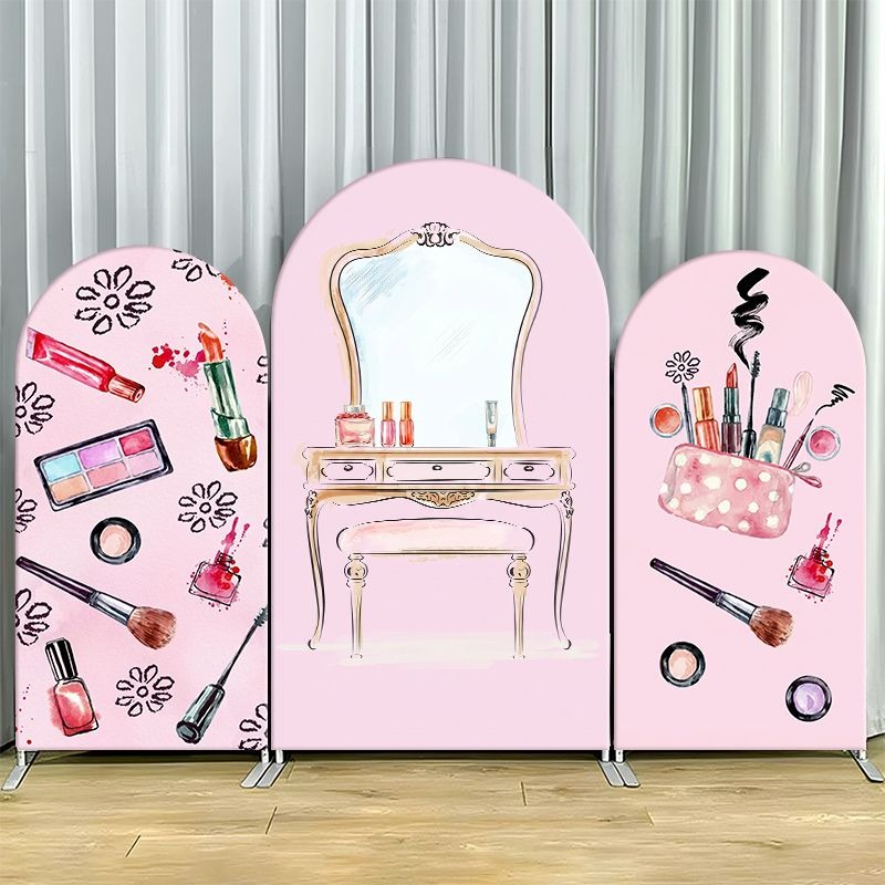 Beauty Makeup Events - Funda para Fondo de Arco de
