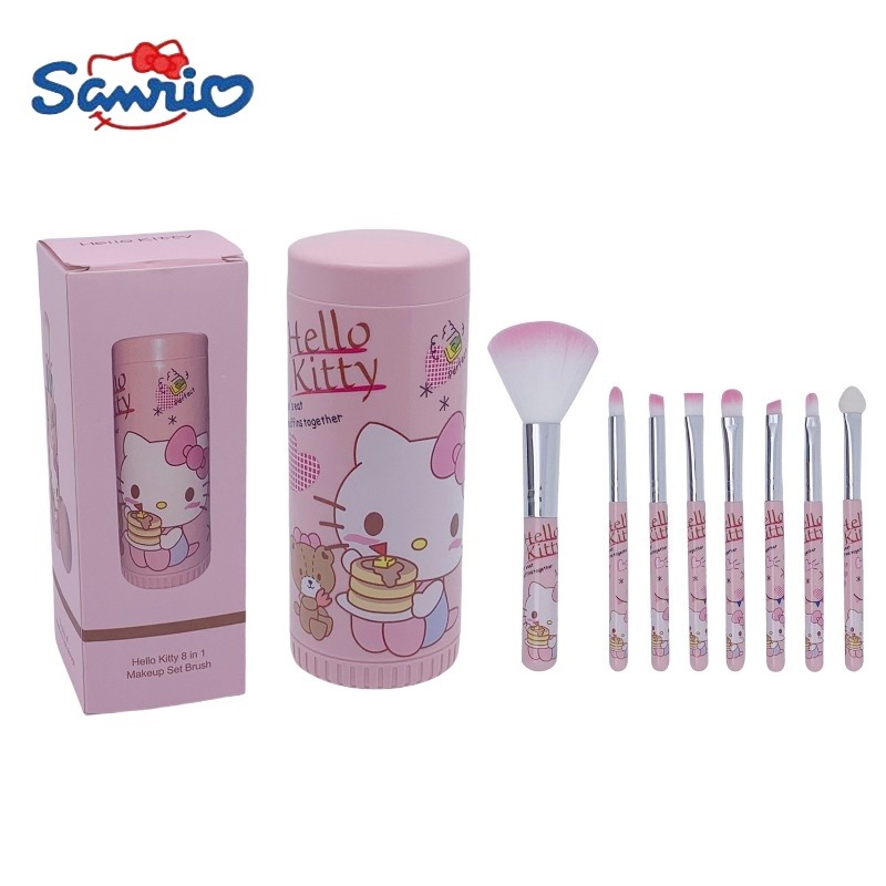 Beauty Makeup Tools Set - Pincel de maquillaje Sanrio, conjunto de