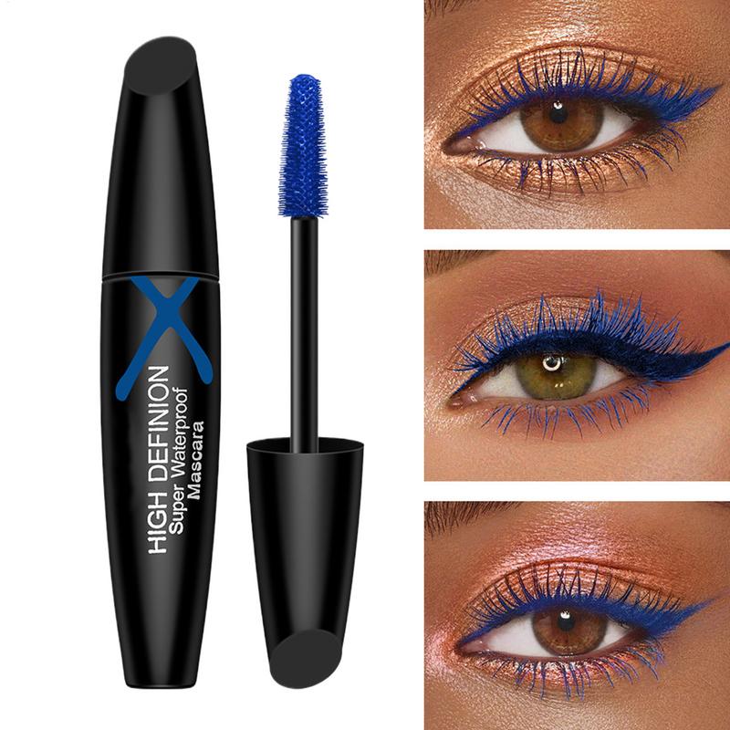 Máscara de pestañas azul para  - Waterproof Mascara Wand reseña y precio