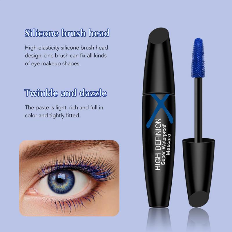 Máscara de pestañas azul para  - Waterproof Mascara Wand reseña y precio
