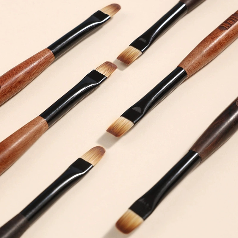 1/6 Uds pincel de uñas acrílic - Blush Brush Kabuki reseña y precio
