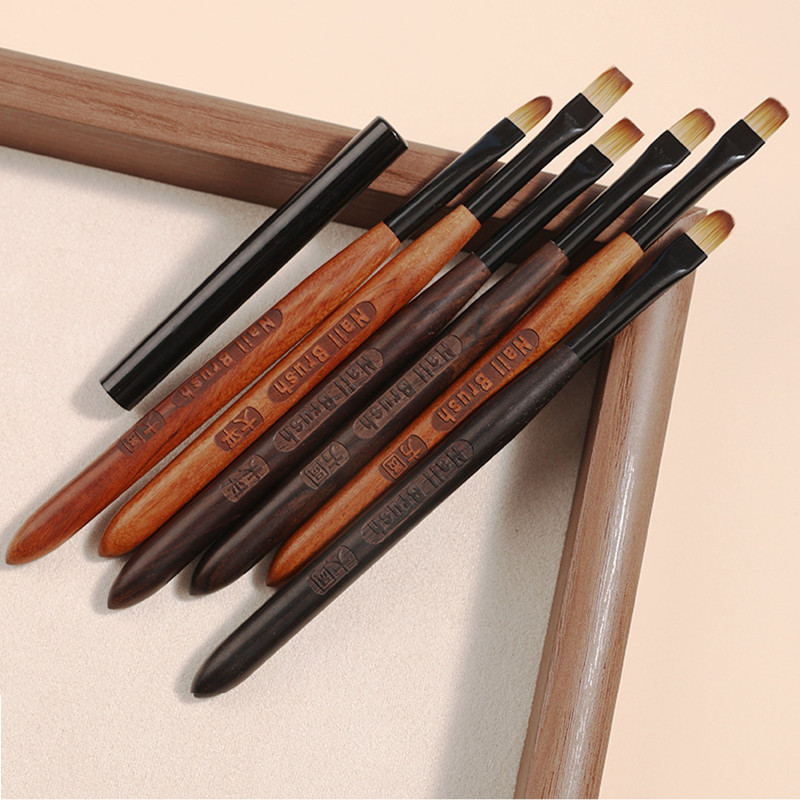 1/6 Uds pincel de uñas acrílic - Blush Brush Kabuki reseña y precio