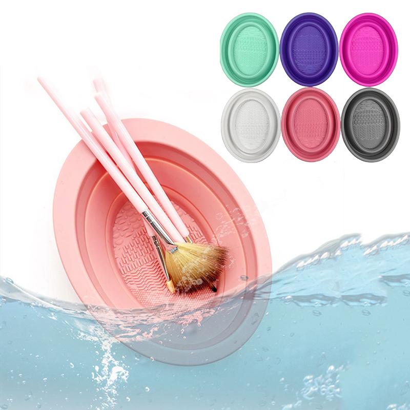 Limpiador de brochas de maquil - Blush Brush Kabuki reseña y precio