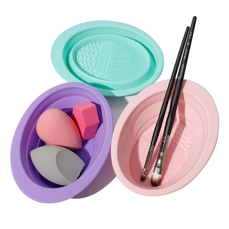 Limpiador de brochas de maquil - Blush Brush Kabuki reseña y precio