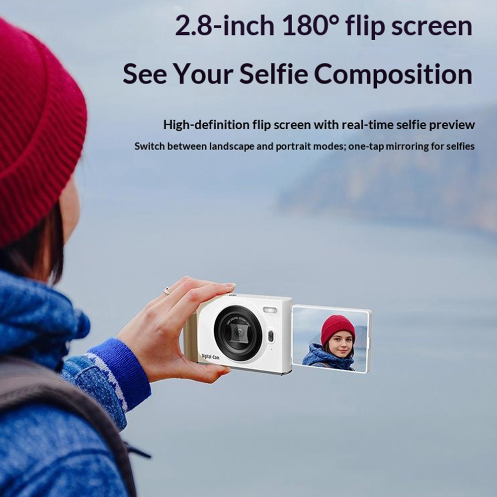 Cámara Digital de 48MP con Fil - Beauty Makeup Camera reseña y precio