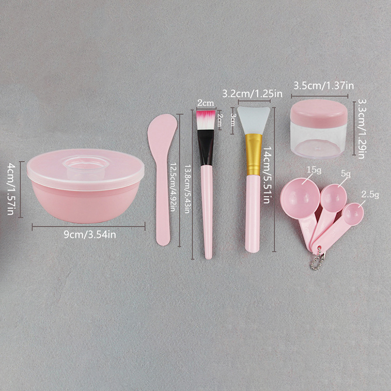 Set de Brocha Facial, Tazón y  - Beauty Makeup Tools Set reseña y precio