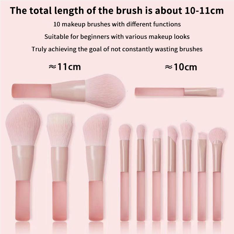 Juego de 10 brochas de maquill - Beauty Makeup Events reseña y precio