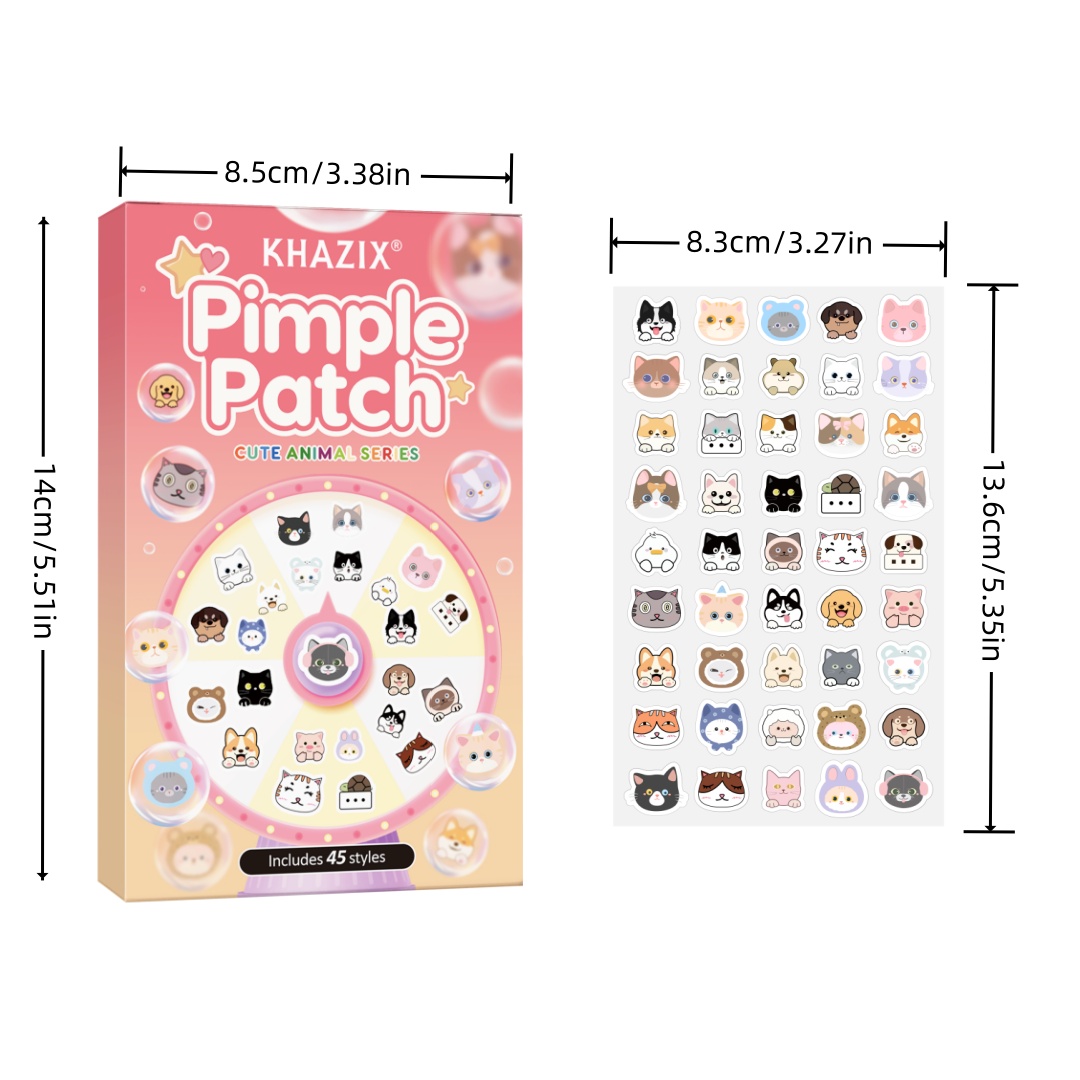 Parche para el acné de dibujos - Pressed Powder Foundation reseña y precio