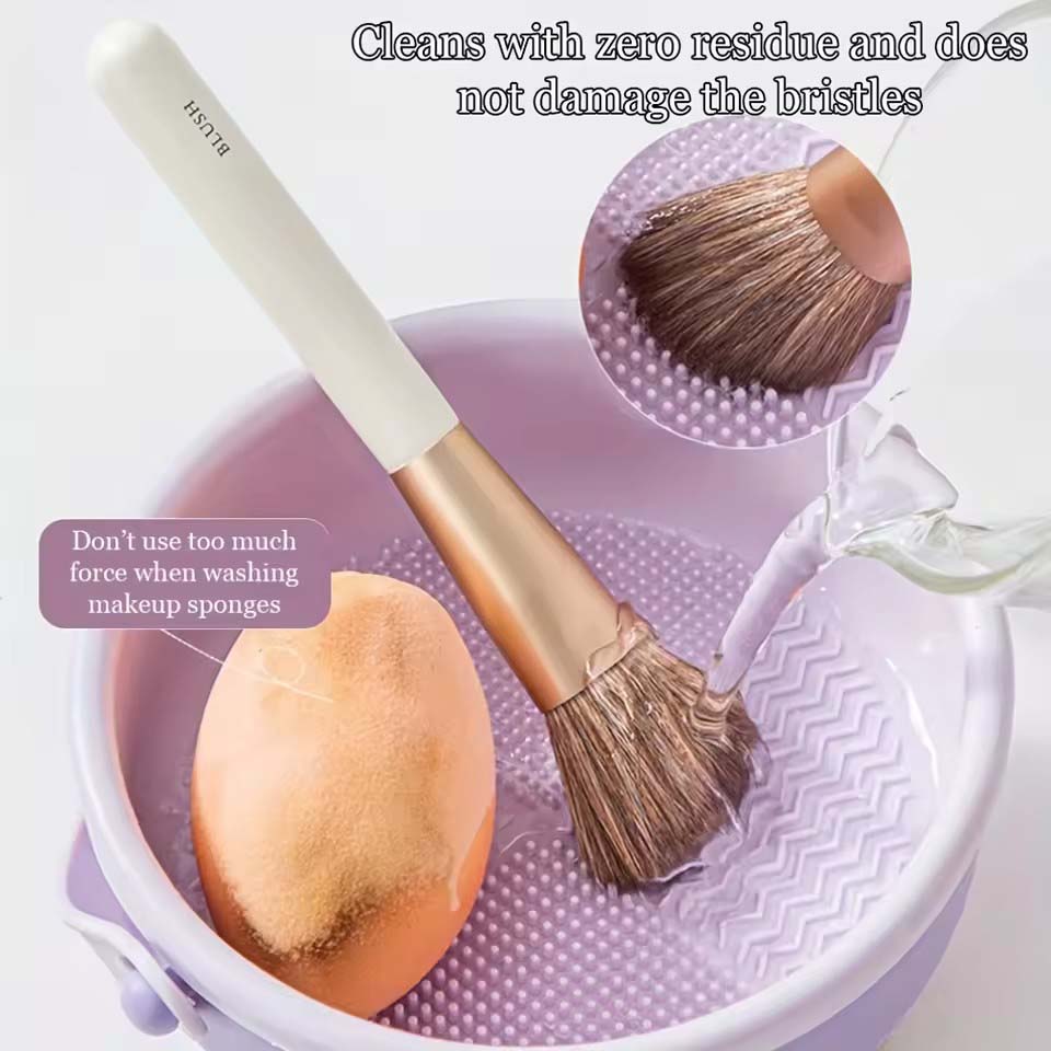 Tazón de limpieza para brochas - Beauty Makeup Tools Set reseña y precio