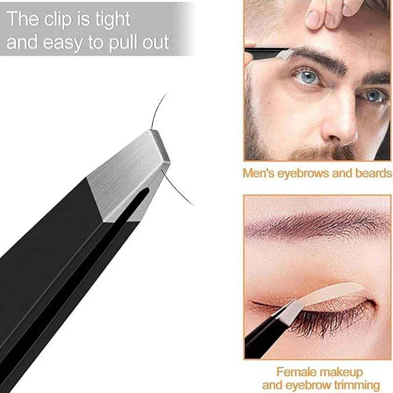 Pinzas para cejas Ouriner, ext - Beauty Makeup Remover reseña y precio