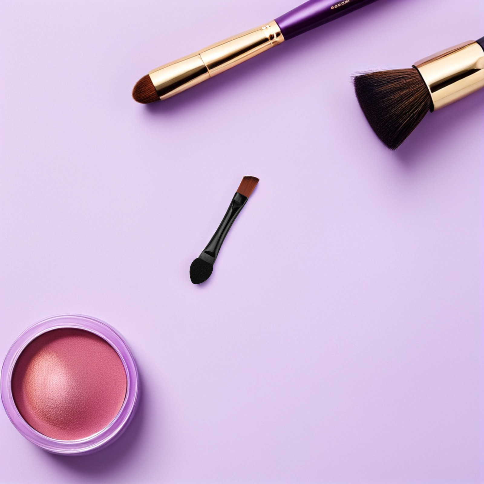 50 piezas de brochas angulares - Beauty Makeup Tool reseña y precio