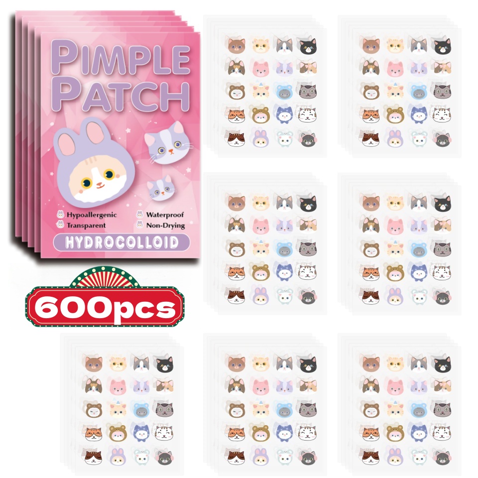 600 Uds parche para el acné de - Pressed Powder Foundation reseña y precio