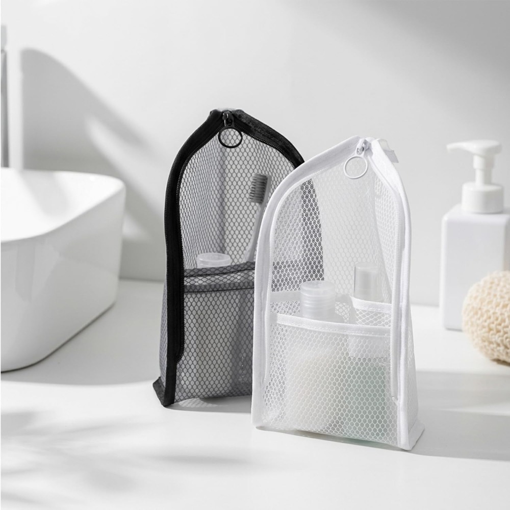 Bolsa de aseo de malla transpi - Beauty Preservation Makeup Bag reseña y precio