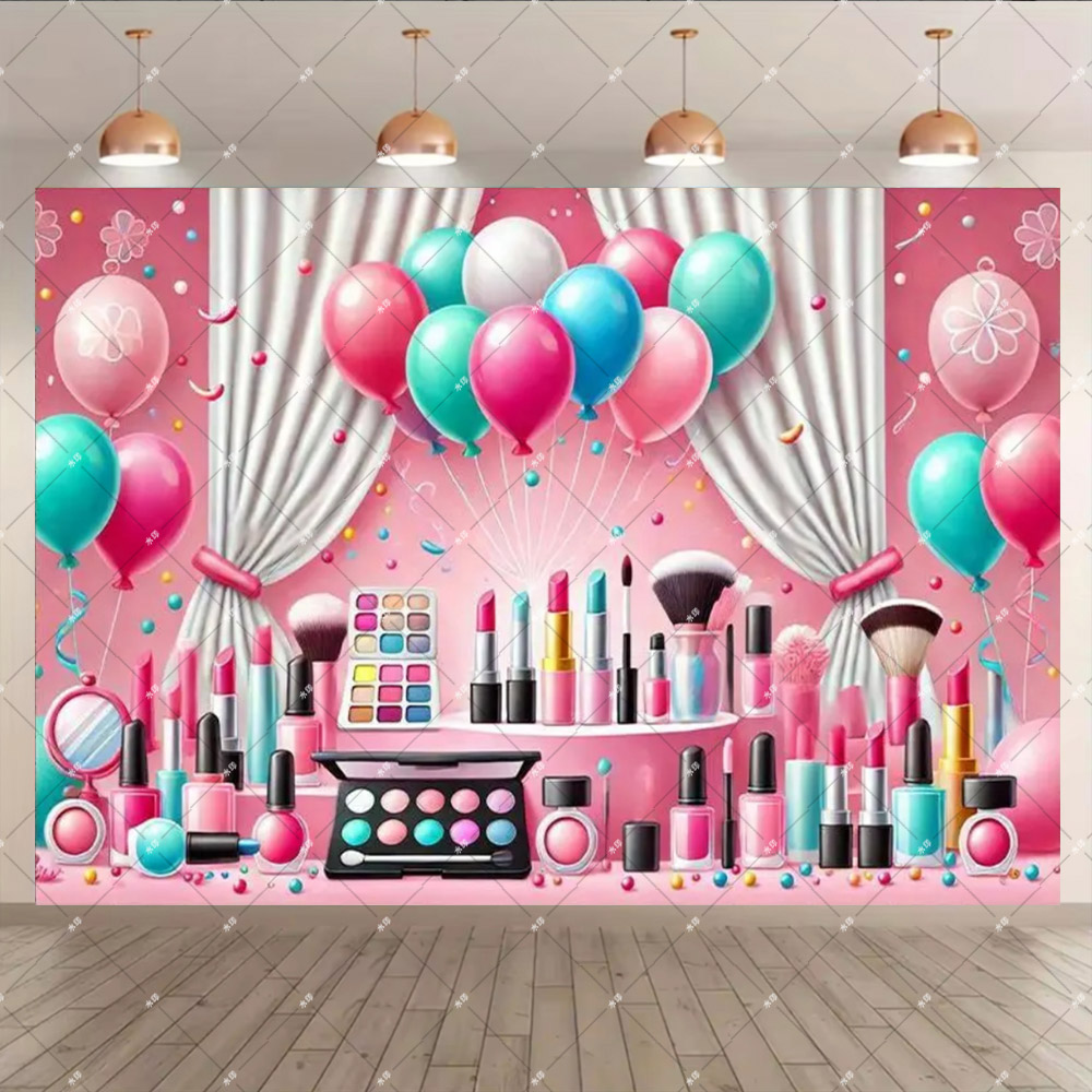 Fondo de cartel personalizado  - Beauty Makeup Events reseña y precio