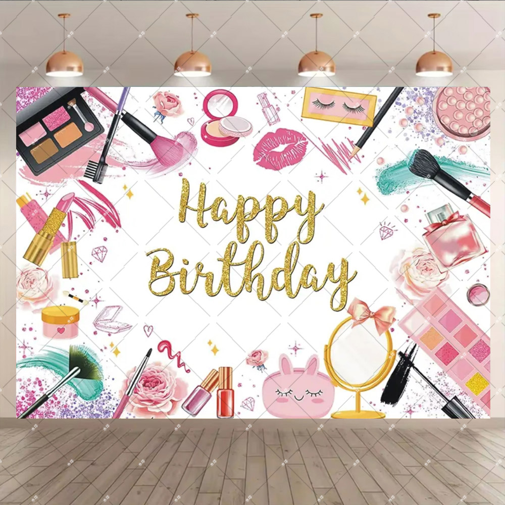 Fondo de cartel personalizado  - Beauty Makeup Events reseña y precio