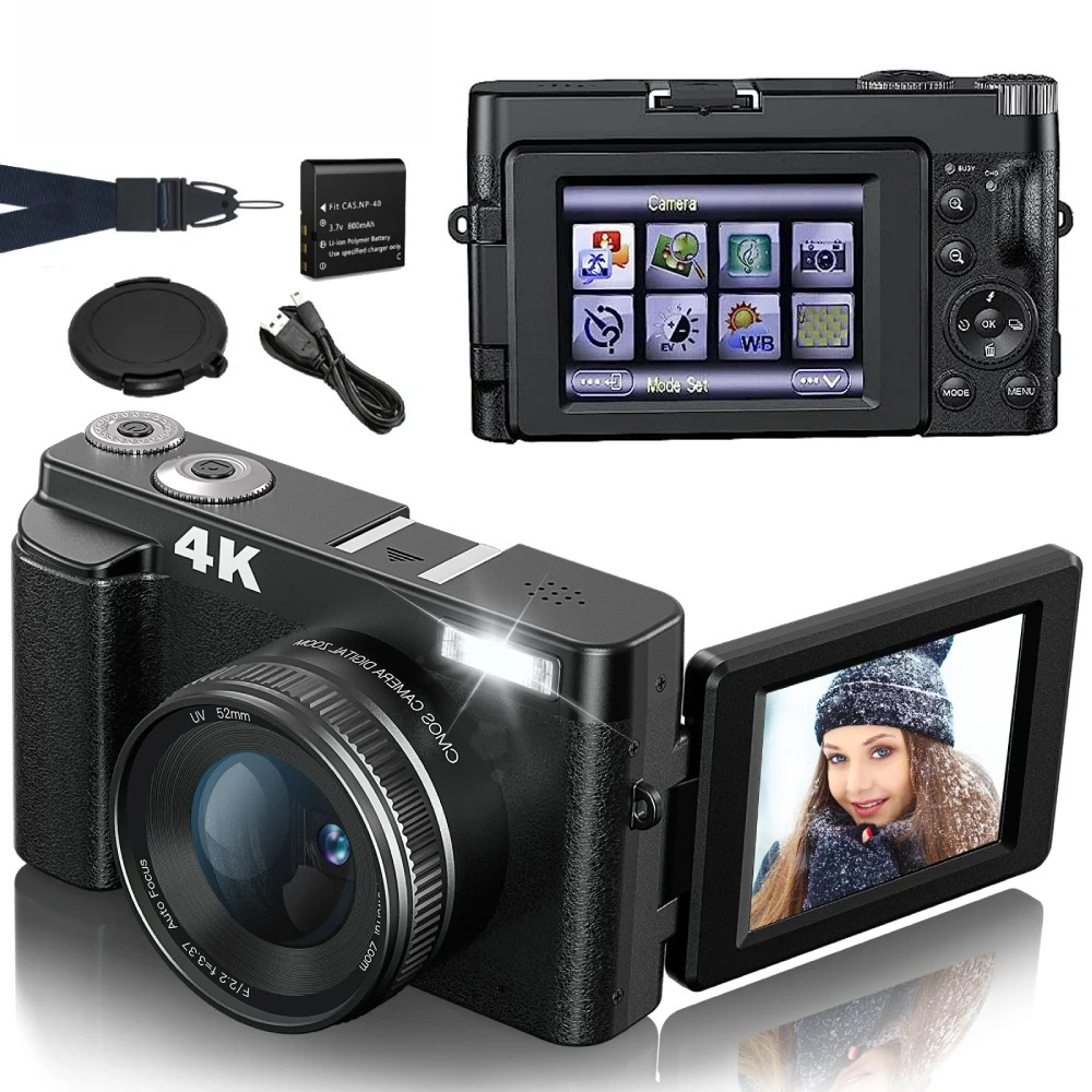 Cámara Digital 4K para Fotogra - Beauty Makeup Camera reseña y precio