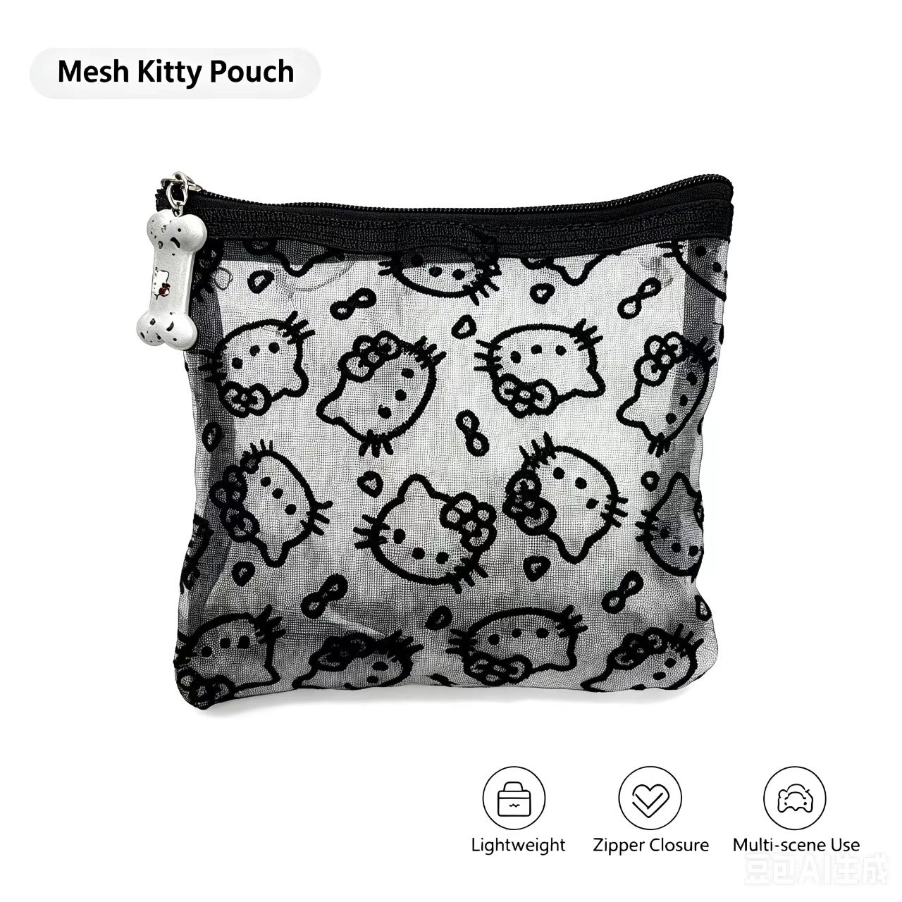 Bolsa de cosméticos de malla,  - Beauty Preservation Makeup Bag reseña y precio