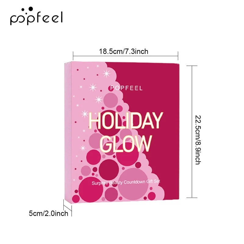 Set de maquillaje navideño con - Beauty Makeup Events reseña y precio