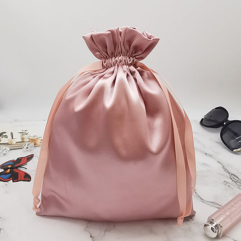 Bolsas de satén con cordón y l - Beauty Makeup Events reseña y precio