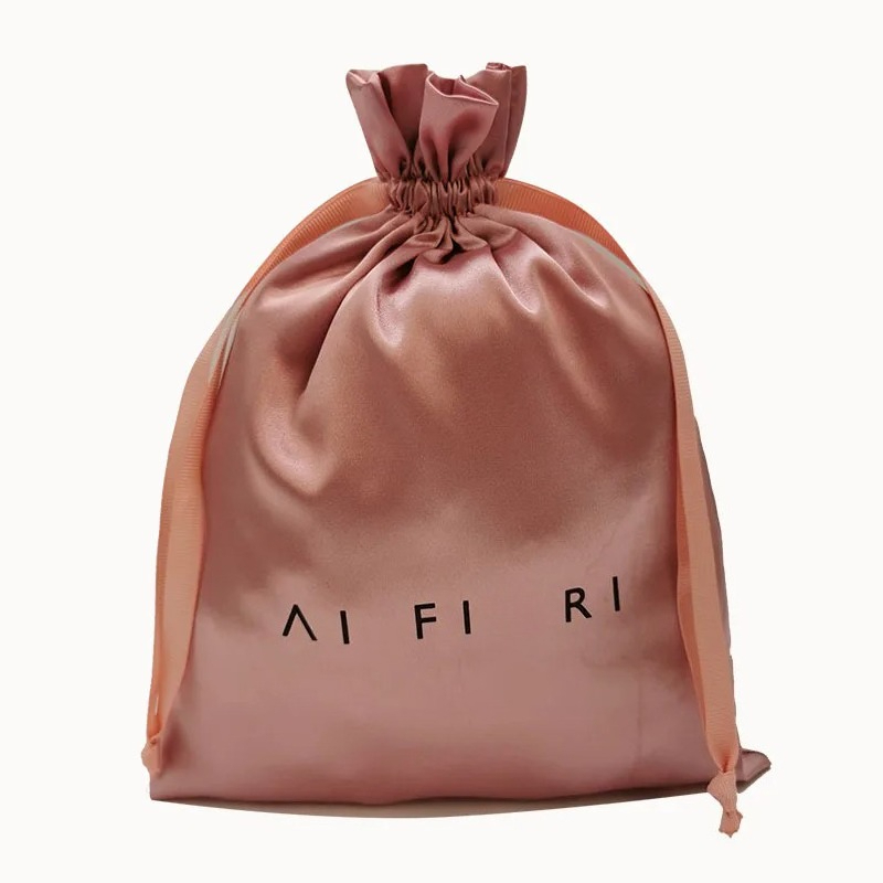 Bolsas de satén con cordón y l - Beauty Makeup Events reseña y precio